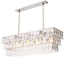 Crystal Rectangular Chandelier Amazone