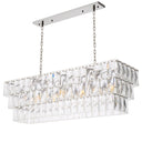 Crystal Rectangular Chandelier Amazone