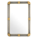 Clear Glass Framed Mirror Heracles