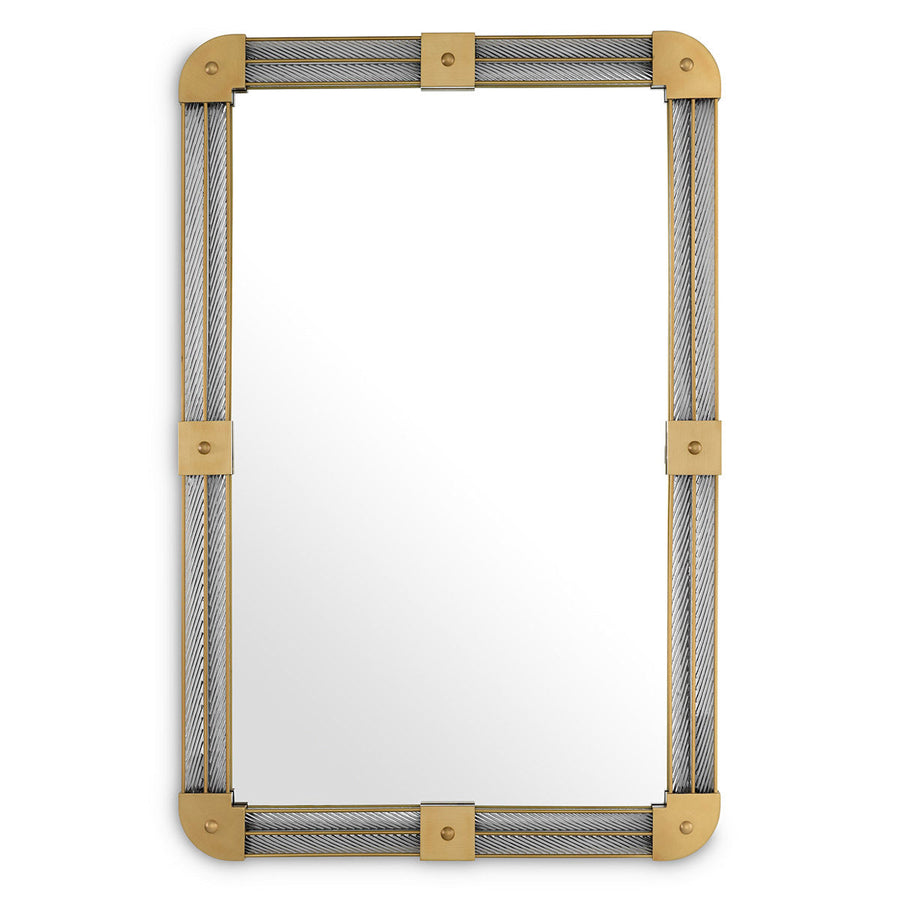 Clear Glass Framed Mirror Heracles