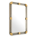 Clear Glass Framed Mirror Heracles