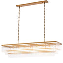 Glass Rods Chandelier East
