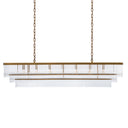 Glass Rods Chandelier East