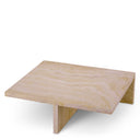 Minimalist Travertine Coffee Table Amara
