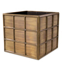 Square Planter L Grid