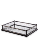 Mirror Bottom Rectangular Tray Cora