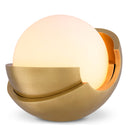 Brass Globe Table Lamp Cabo