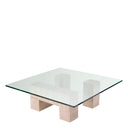 Square Glass Coffee Table Ikal
