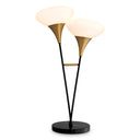 Elliptical Glass Table Lamp Duco