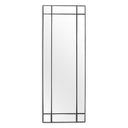 Metal Framed Bevelled Mirror L Beaumont