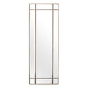 Metal Framed Bevelled Mirror L Beaumont