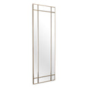Metal Framed Bevelled Mirror L Beaumont