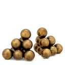 Metallic Orbs Bookend Set (2) Carioca