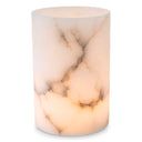 Cylindrical Alabaster Candle Holder Mercer