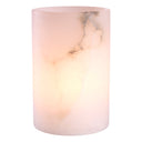 Cylindrical Alabaster Candle Holder Mercer