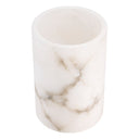 Cylindrical Alabaster Candle Holder Mercer