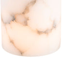 Cylindrical Alabaster Candle Holder Mercer