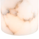 Cylindrical Alabaster Candle Holder Mercer