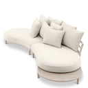 Off White Outdoor Sofa Laguno