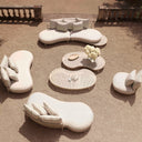 Off White Outdoor Sofa Laguno