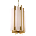 Gold with Alabaster Chandelier Lugano