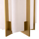 Gold with Alabaster Chandelier Lugano