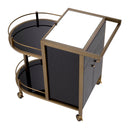 Contemporary Oak Trolley Bellini