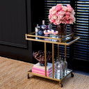 Mirror Glass Trolley Beverly Hills
