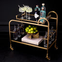 Brushed Brass Trolley Montreuil