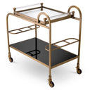 Brushed Brass Trolley Montreuil