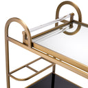 Brushed Brass Trolley Montreuil