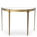 Semi-Circular Glass Console Table Artemisa