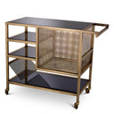 Vintage Brass Trolley Sterling