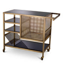 Vintage Brass Trolley Sterling