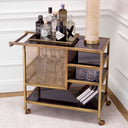 Vintage Brass Trolley Sterling
