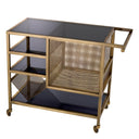 Vintage Brass Trolley Sterling