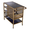 Vintage Brass Trolley Sterling