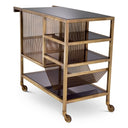 Vintage Brass Trolley Sterling