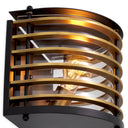 Black Outdoor Wall Lamp Logan