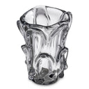 Hand Blown Glass L Vase