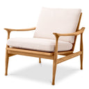 Natural Teak Outdoor Chair Manzo
