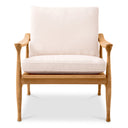 Natural Teak Outdoor Chair Manzo