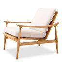 Natural Teak Outdoor Chair Manzo