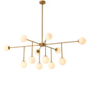 Glass Orbs Chandelier Aram