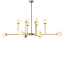 Glass Orbs Chandelier Aram