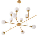 Glass Orbs Chandelier Aram