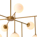 Glass Orbs Chandelier Aram
