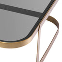Smoked Glass Coffee Table Numa