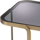Smoked Glass Side Table Numa