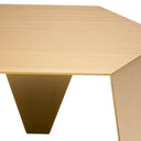 Hexagonal Side Table Metro Chic